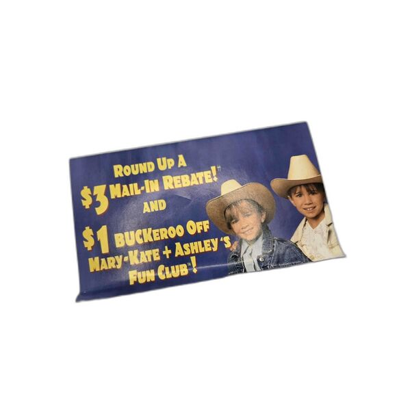 How the West Was Fun VHS 1994 Mary-Kate Olsen Ashley Olsen w/Original Insert - Picture 6 of 9